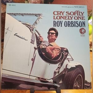Roy Orbison "Cry Softly Lonely One" Vinyl Album ,VTG Vinyl